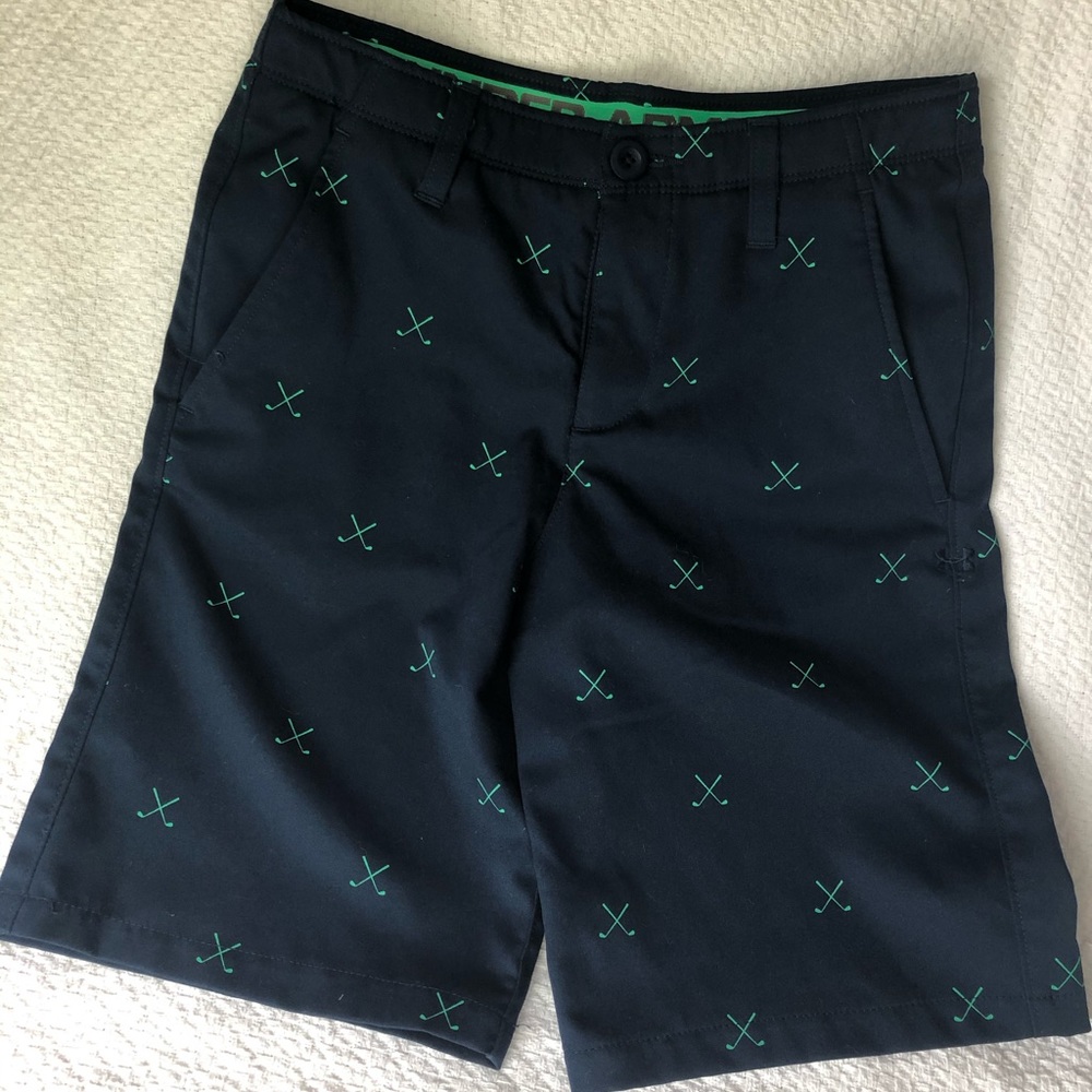 Boys Under Armour Match Play Golf Shorts